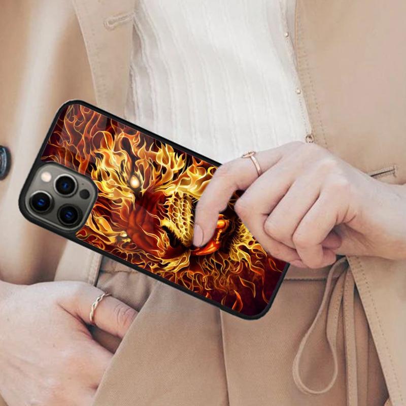 Магнитный чехол для телефона с изображением лица льва и тигра для APPLE iPhone 17 Air 16 14 13 12 Pro Max 15 Plus Беспроводная зарядка С крышкой MagSafe