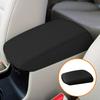 Synthetic Leather Black Stitch Center Console Lid Cover For Mazda 3 Axela 06-12