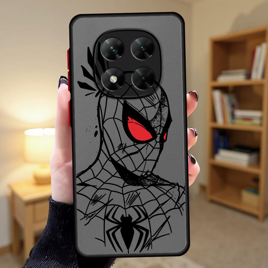 Чехол для телефона Marvel Deadpool Ironman для Xiaomi Redmi Note 14 14C 13 Pro Plus 12 13C A4 10 9S 11
