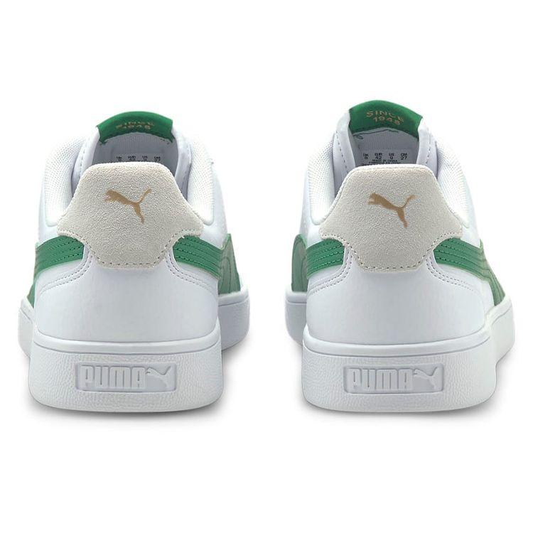 Puma Shuffle Casual Wear Durable Lightweight Low-Top Sneakers Unisex Sneakers White Green 309668-13