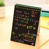 Детский Граффити Блокнот DIY Скретч-Рисование Игрушки для Игры Бумага для Рисования Книга для Рисования Черная Бумага Детская Ранняя Обучающая Игрушка Приятный Подарок