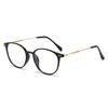 Blue Ray Blocking Anti-Blue Light Reading Glasses Progressive Near Far Eye Protection Round Eyeglasses Ultralight Multifocal