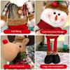Рождественское украшение Рождественские подарки Телескопическая рождественская кукла Счастливого Рождества Украшения для дома Новый год