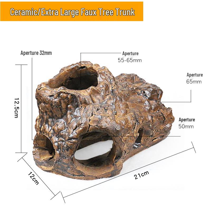 Ceramic Fish Tank Decoration: Shrimp Hiding, Cichlid Breeding, Spawning Nest.