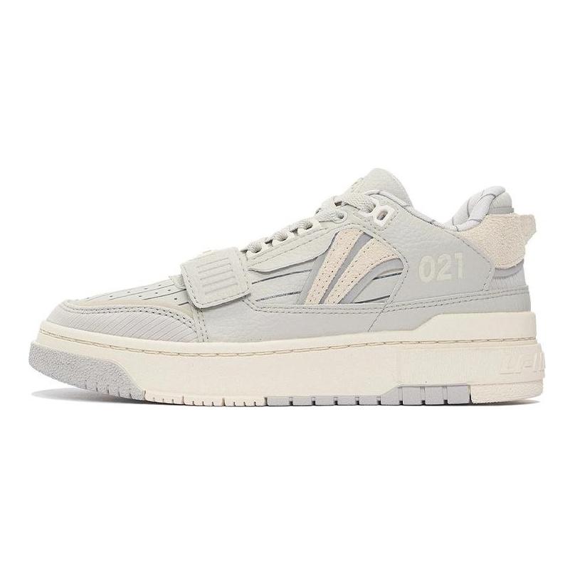 Кроссовки для скейтборда Li Ning Rookie Женские Низкие Seed Желто-серые/Матовый Экрю ABCS028-12