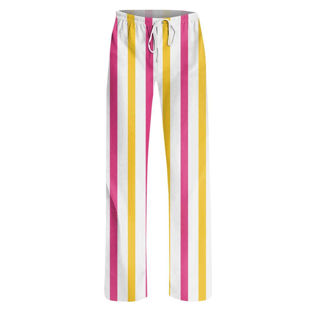 Женские модные свободные повседневные брюки с пасхальным принтом