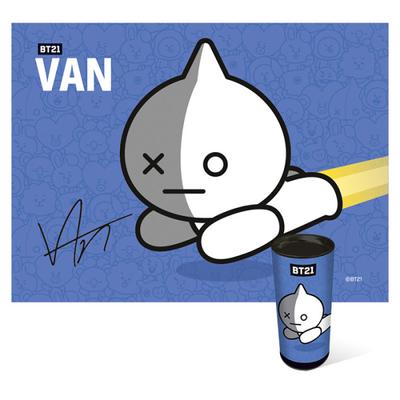 Пазл из 150 деталей / BT21 - половина, популярный корейский пазл