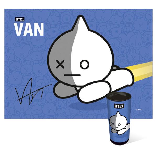 Пазл из 150 деталей / BT21 - половина, популярный корейский пазл