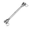 Stainless Steel Rigging Screw Closed Body Jaw Turnbuckle For Boat Yacht(M8)