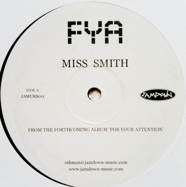 12inch Record FYA - Miss Smith JAMUKS011PROMO Jamdown UK Reggae, Ska & Dub Used