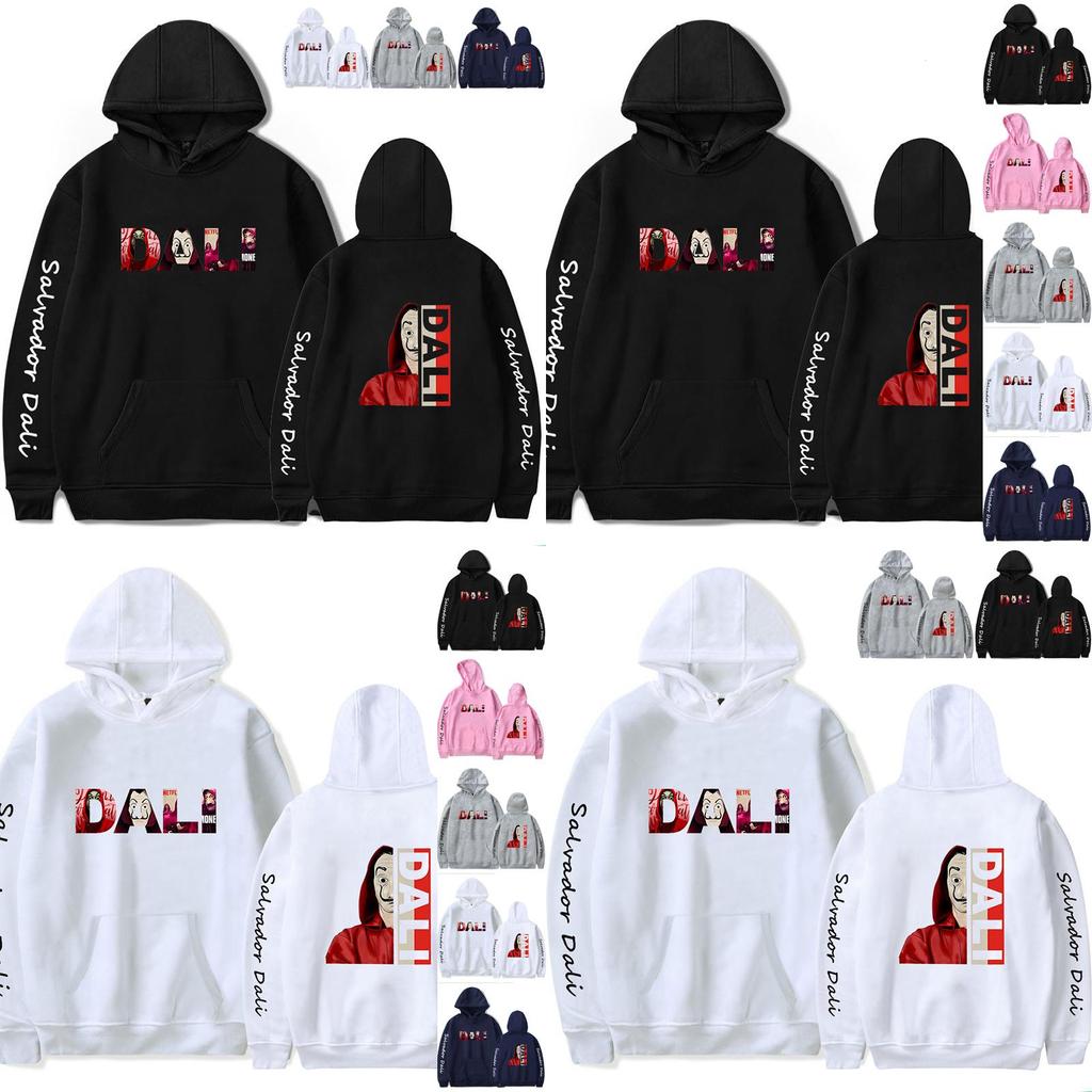 Уютное мягкое худи унисекс La Casa De Papel для фанатов сериала «Бумажный дом» повседневная толстовка