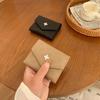 2025 New Women's Wallet Women's High-end Short Wallet Student Women's Card Bag Ins Women's Wallet Change Card