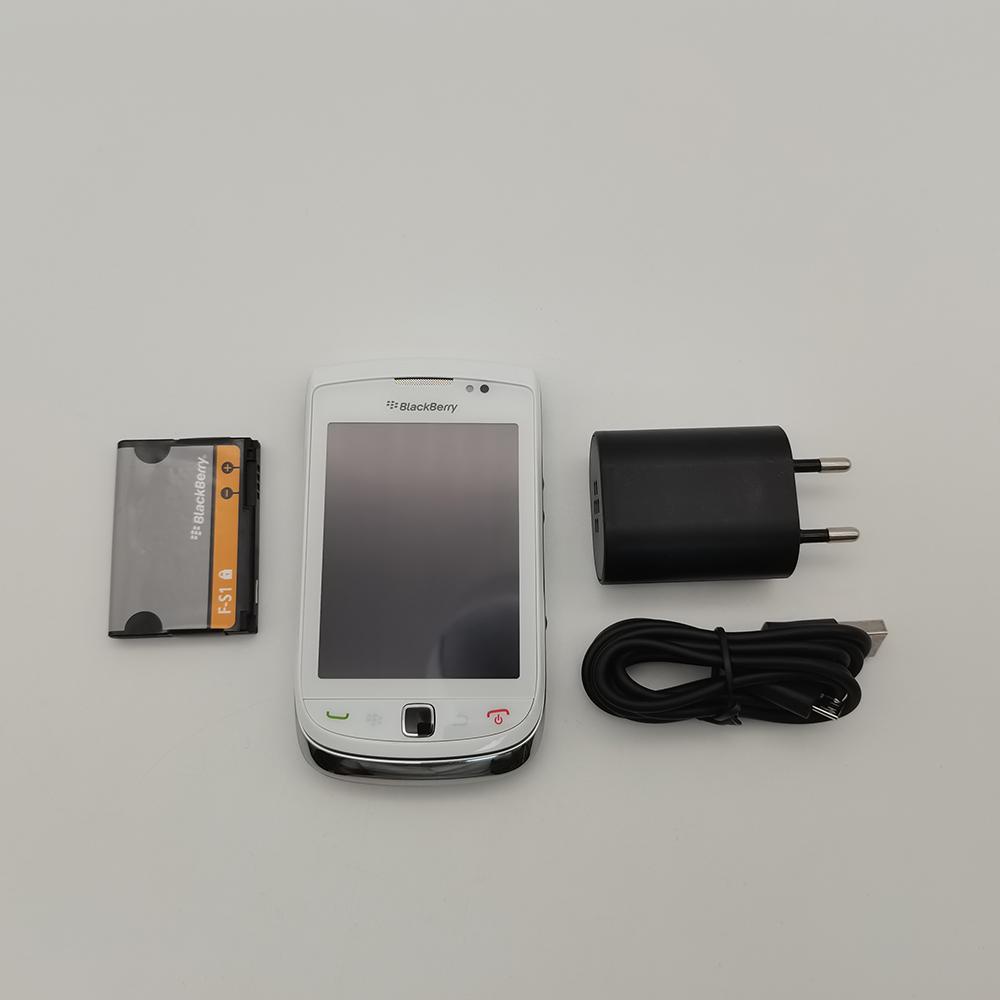 Восстановленный мобильный телефон Blackberry Torch 9800 5MP слайдер