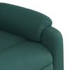 Massage Relax Chair Dark Green Fabric