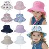 Hats UV Protection Neck Ear Cover Bucket Hat with Adjustable Chin Strap Beach Cap Baby Sun Hat