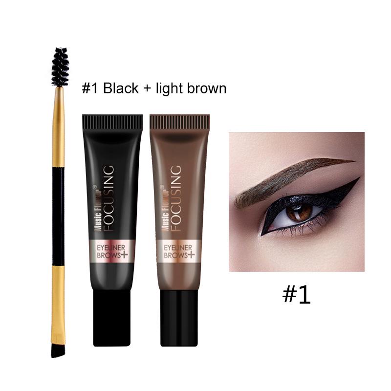 Косметический крем, жидкий водонепроницаемый длительный макияж, гель для бровей, подводка для глаз, усилитель бровей