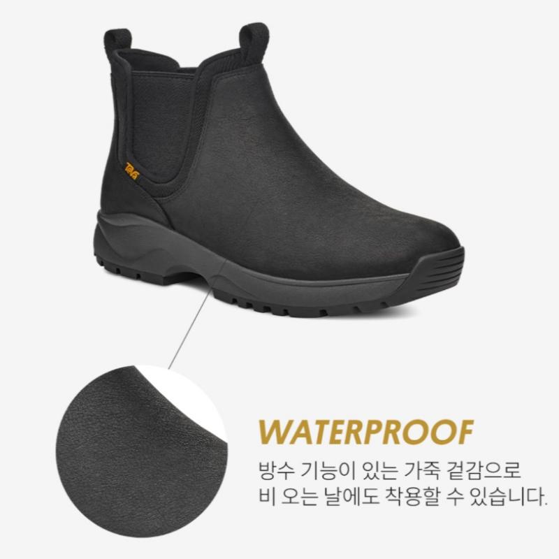 Teva Men S chelSea bootS tuSayaan chelSea Stvm2330274 Blk