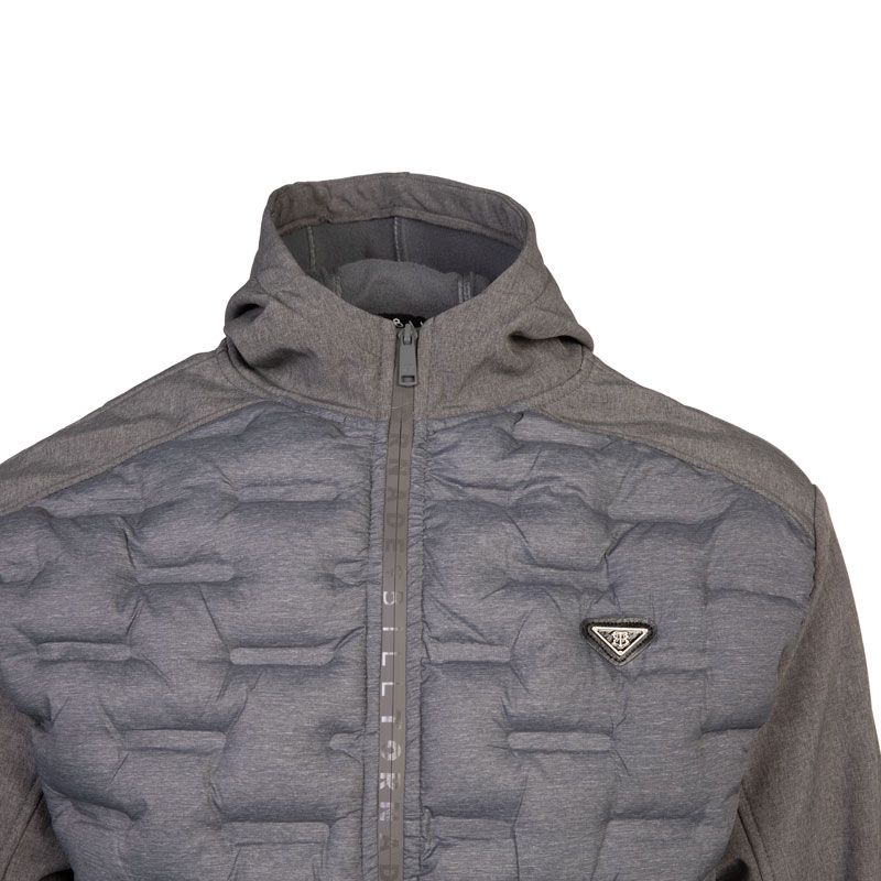 Men's BILL TORNADE Quilted Racing Hooded Softshell