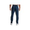 Under Armour Прямые флисовые тренировочные брюки мужские, темно-синие 1357129-408