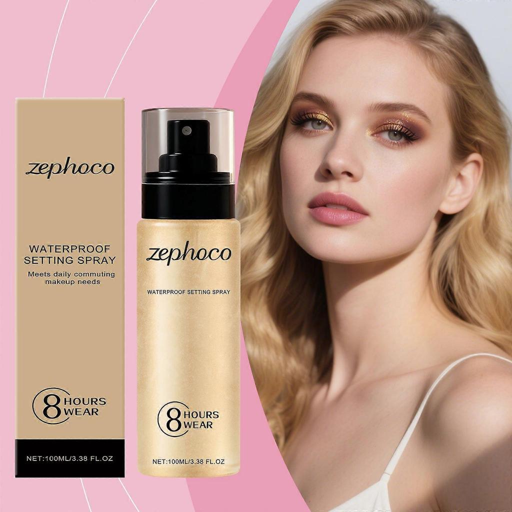Zephoco Clear Setting Spray - Bright Matte, Protects Makeup, Keeps It Natural Without Fading, Moisturizing And Smudge-Resistant Spray