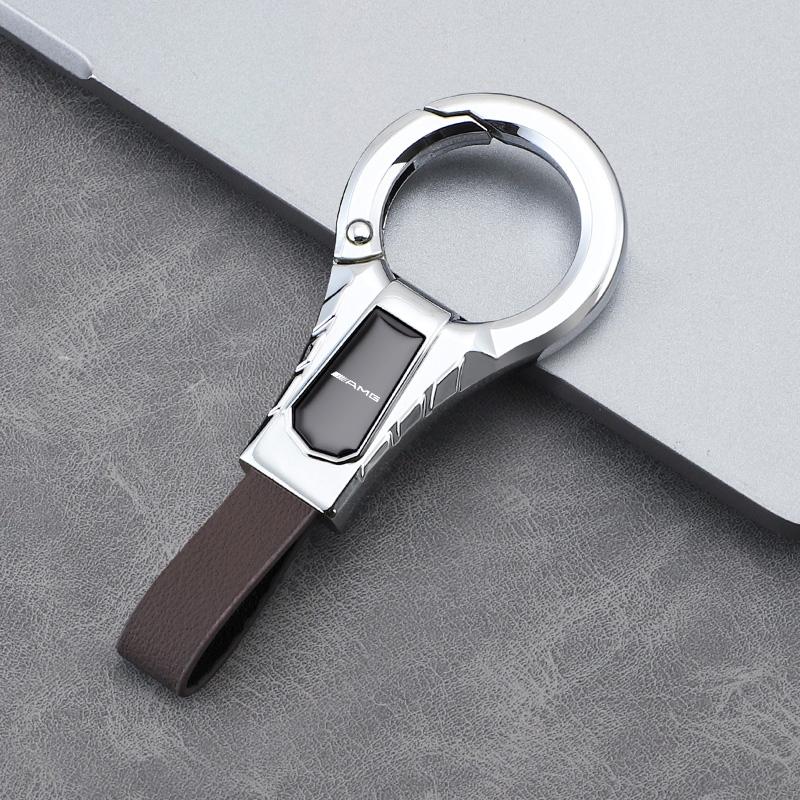 High Quality Car Keychain Metal Keyring Pendant Gift For Mercedes Benz AMG W203 W205 W206 W211 W220 W212 W201 W176 GLK GLE GLC JV3