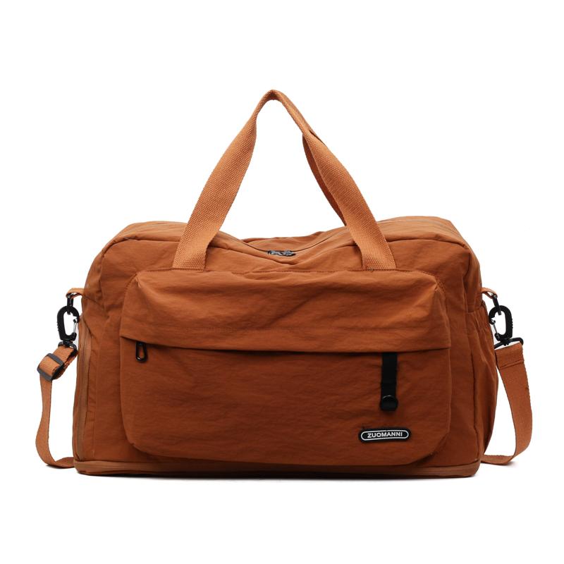 Женская легкая складная дорожная сумка-дафл, большая вместимость, много отделений, дорожная сумка для багажа, нейлоновые спортивные сумки-тоут для спортзала