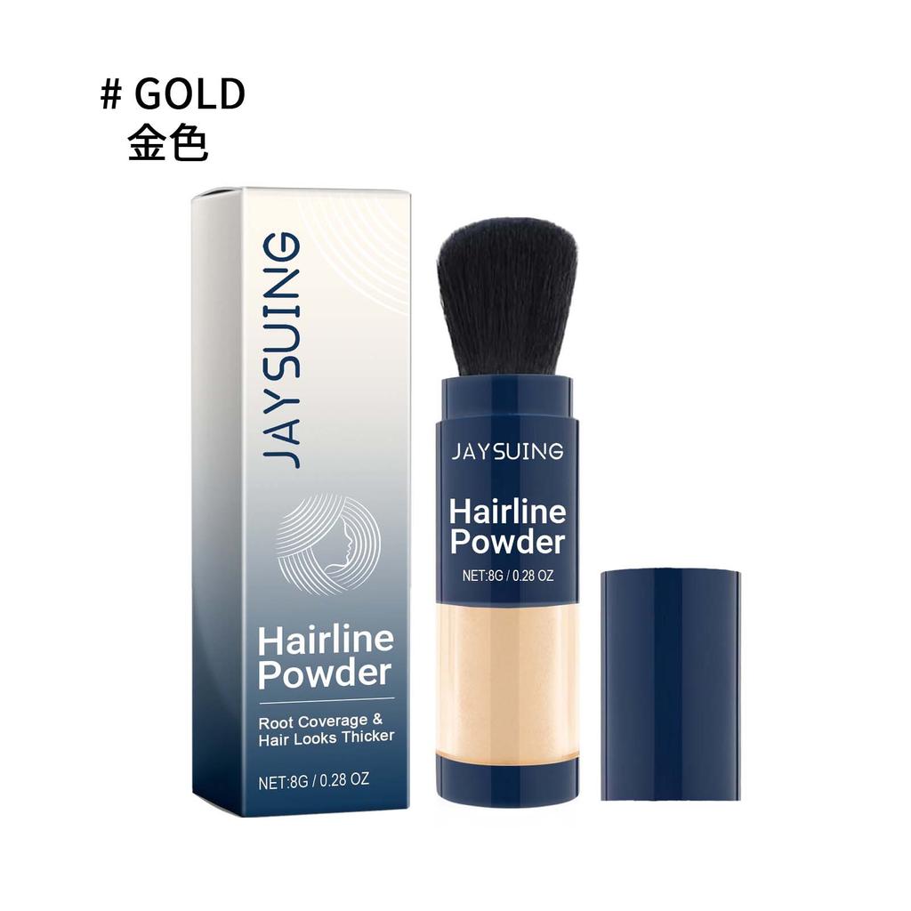 Пудра для волос Dense Hair Fiber Powder, густые волосы, пушистые, дополнительный цвет, заполняющий линию роста волос, освежающий, контролирующий жирность