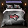 Korn Print 3Pcs Bedding Set Duvet Cover With Two Pillowcases Soft Bed Linen For Household Bedroom
