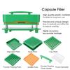 64 Holes Empty Capsule Filler Powder Spreader Plates Capsules Filling Tool 0# Chinese Edition