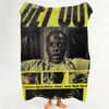 Movie G Get O Out  Flannel  Blanket Suitable for Sofa Living Room Bedroom
