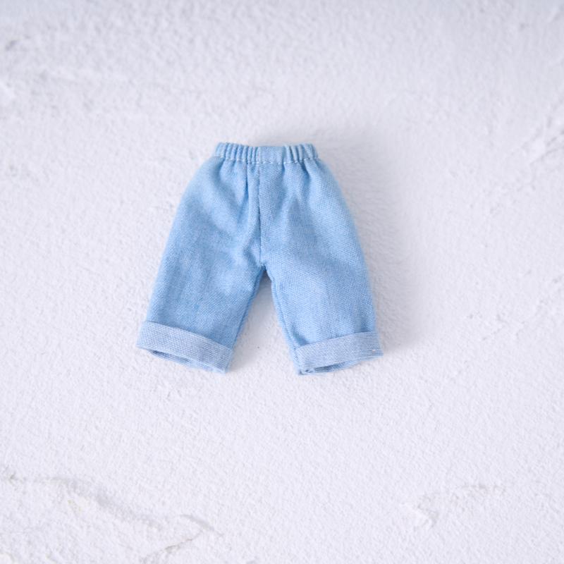 Кукла Ob11 Зауженные Прямые Джинсы Свободные Тонкие Дикие Широкие Брюки для Кукол Ymy, Nendoroids P9, 1/12 Bjd, Gsc, Куклы Molly