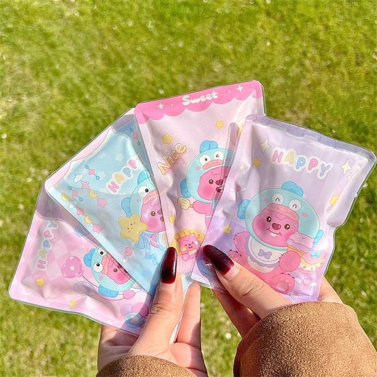 5 шт. мультфильм охлаждающий небольшой пакет со льдом мгновенные холодные пакеты одноразовые мешки со льдом длительный холодный герметичный контейнер для воды для путешествий и спорта