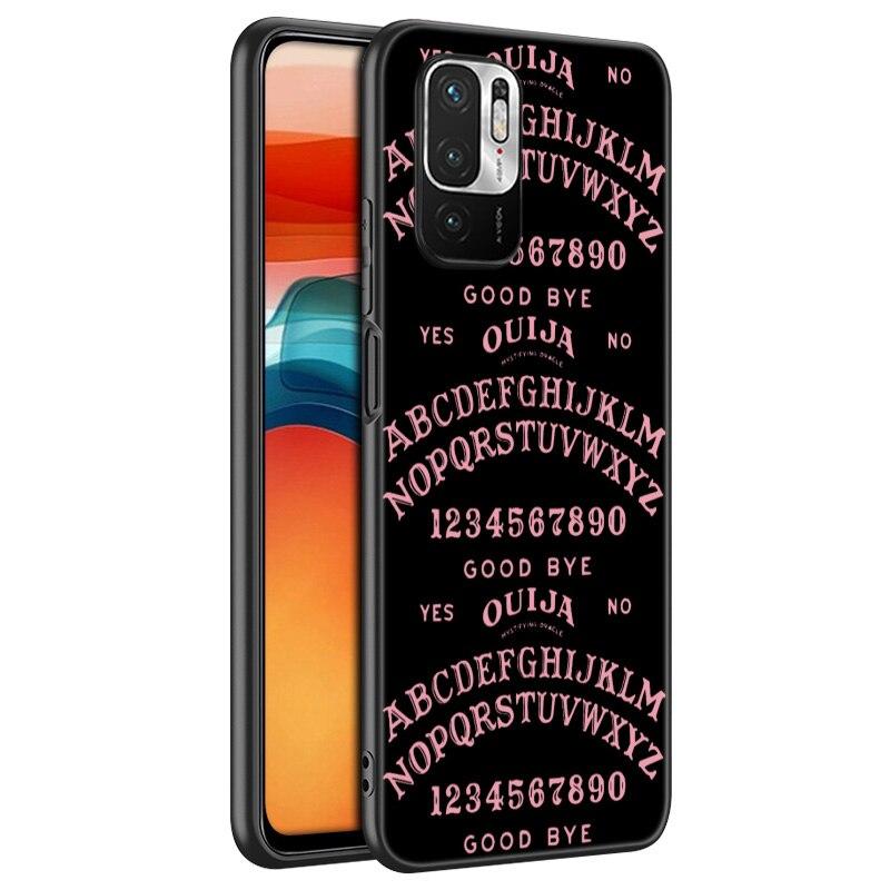 Силиконовый чехол для телефона Witches Moon Tarot Witch Ouija для Xiaomi Redmi Note 11 10 9 8 Pro 11T 10T 10S 9S 8T 9 9A 9C 9T, черный чехол