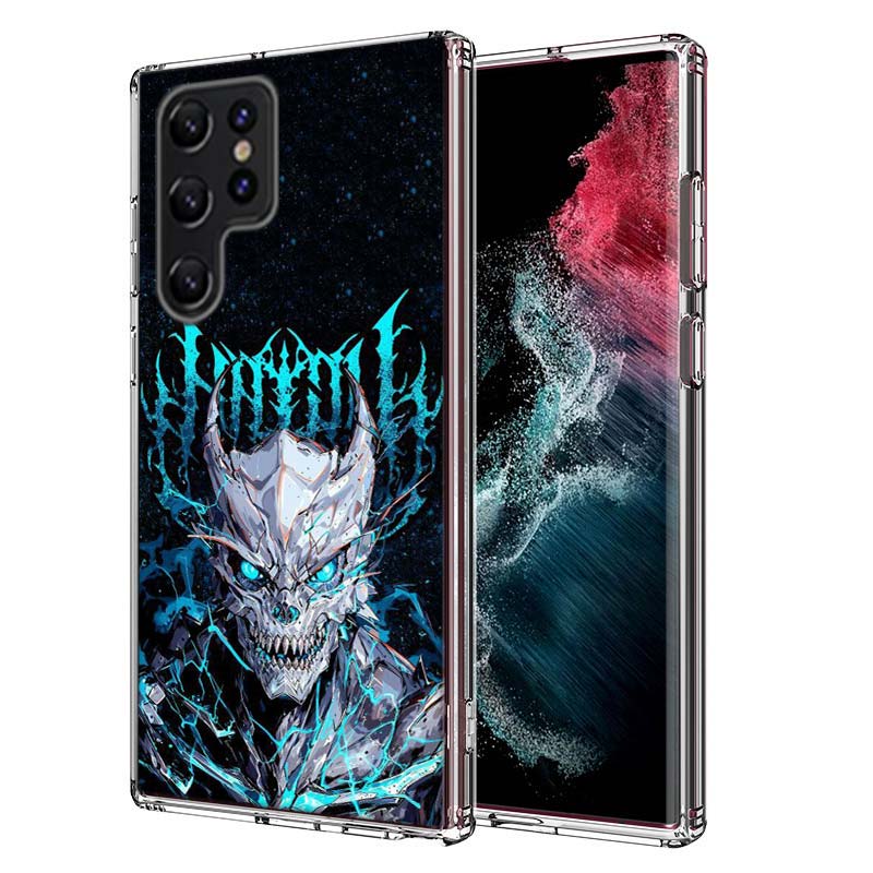 Kaiju No. 8 Anime Capa Phone Case For Samsung S26 Ultra S25 Edge Galaxy S23 S21 S20 S24 FE S22 S10 Plus Cover Clear TPU Shell Co
