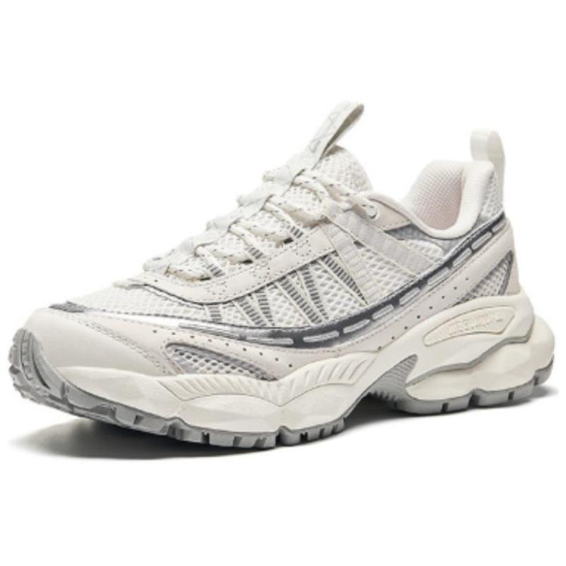 Anta Амортизирующие Повседневные Кроссовки Низкие Женские Белые С Противоскользящими И Износостойкими Свойствами