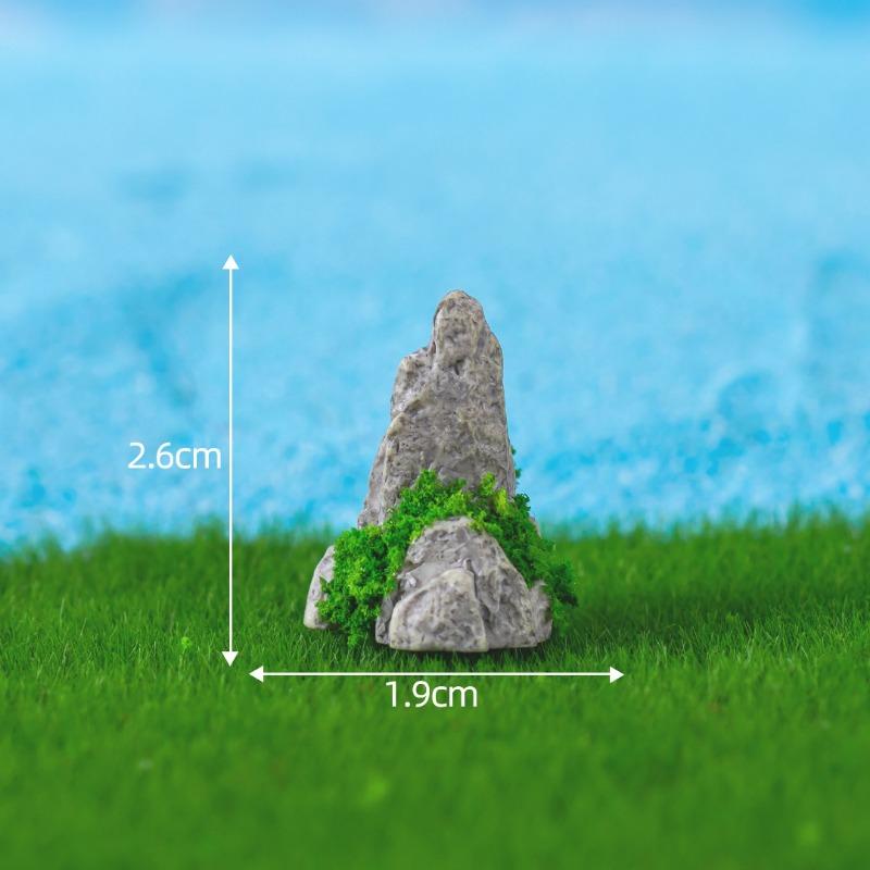 Micro-landscape Landscapes Such As Mountains Waters Waterfalls Strange Rocks Moss Gardening Decorative Items Accessories and Small Ornaments