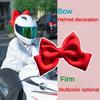 Universal Helmet Butterfly Knot Cute Electric Bicycle Bowknot  Helmet Decor