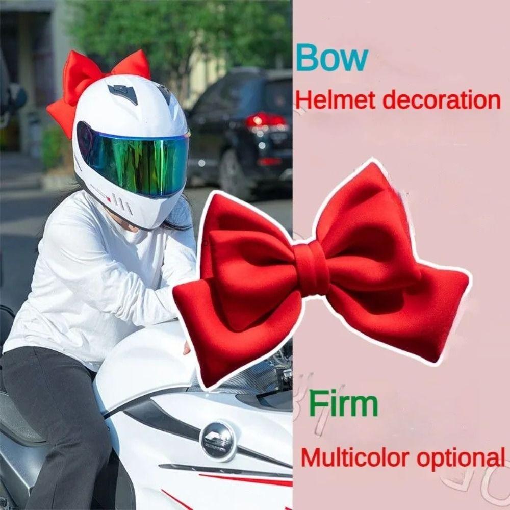 Universal Helmet Butterfly Knot Cute Electric Bicycle Bowknot  Helmet Decor