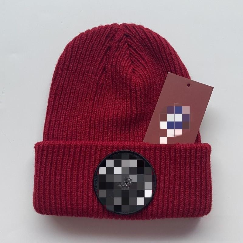 Knitted Winter Hat Outdoor Windproof Cold Proof Fashion Solid Color Warm Hat