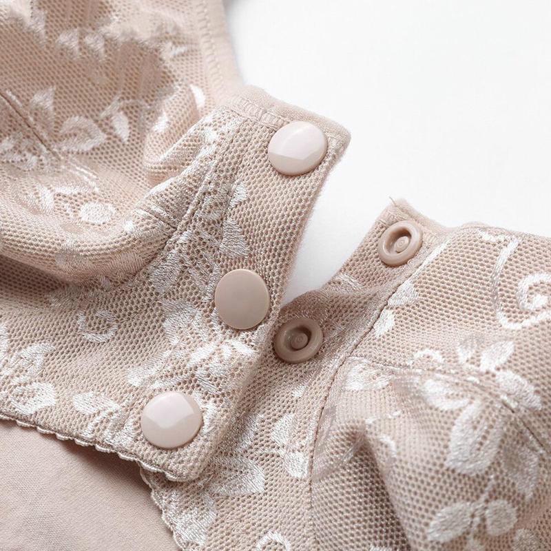 Хлопковые бюстгальтеры с пряжкой спереди, женское нижнее белье, передний закрытый бюстгальтер для отдыха, удобное нижнее белье