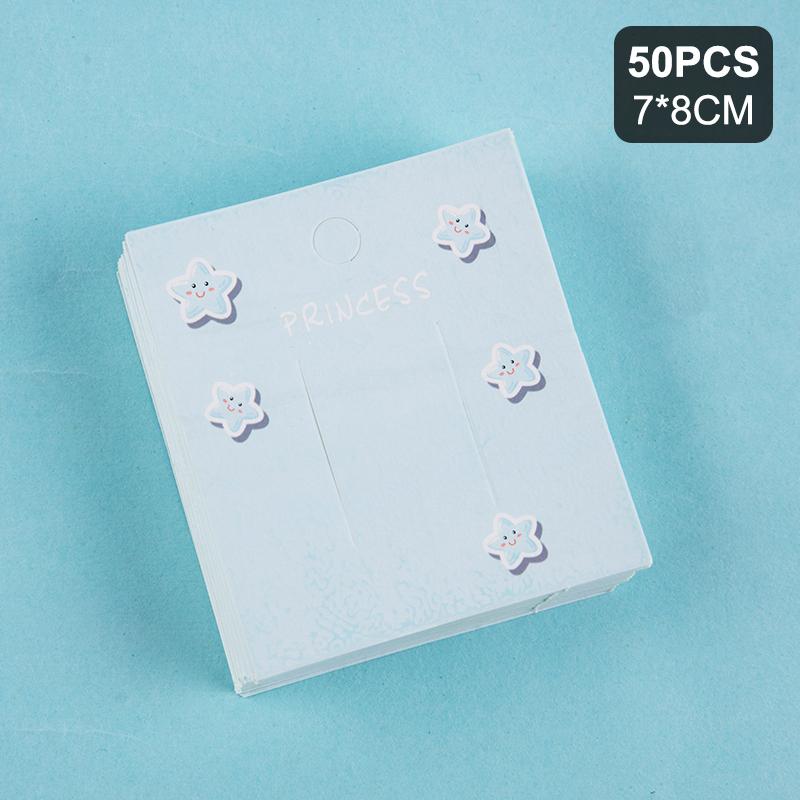 Hair Clip Paper Cards Hair Accessories Jewelry Display Card Hair Clip