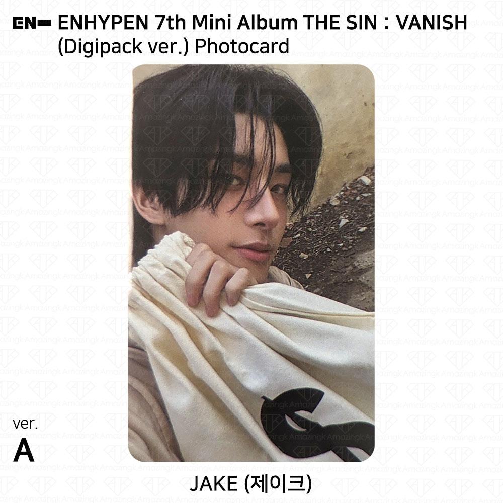 ENHYPEN 7-й мини-альбом THE SIN:VANISH Digipack версия. Фотокарточка KPOP K-POP