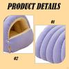 Cat Bed Shelter ,Comfortable Cats Pod, Warm Enclosed Sleeping House Indoor Nest for Indoor,