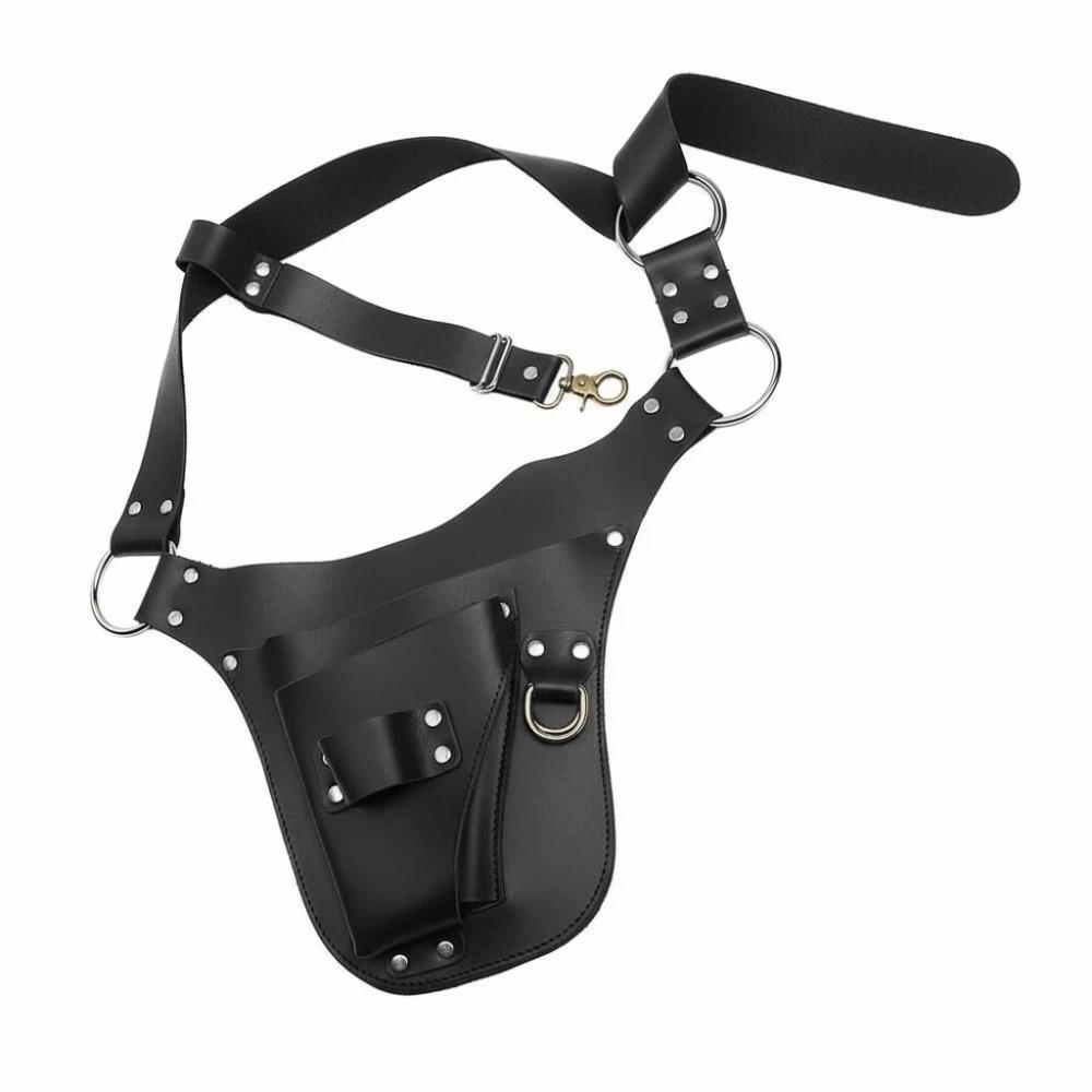 Rivet Decor Tool Pouch Punk Style Hip Bag Florist Tool Utility Belt Outdoor Activities