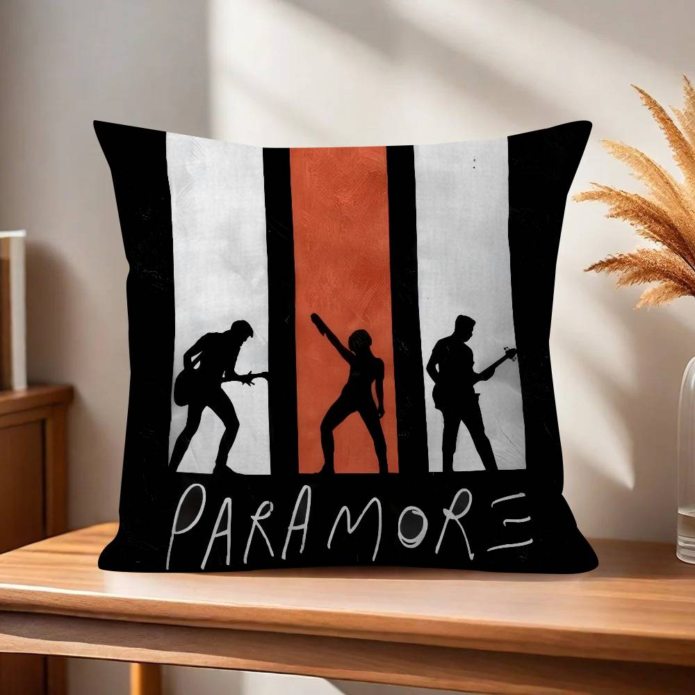 Подушка декоративная с логотипом группы paramore Чехол на подушку Диван Домашний декор чехол наволочки