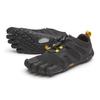 Five Shoes Trail Running Trekking Training 19W7601 EU37 [Vibram] [Vibram Fingers] Women's Five-Toe Women's V-Trail 2.0 Black/Yellow (22.5cm) [Used]