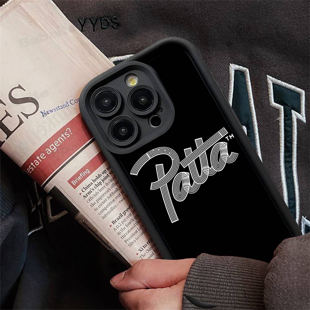 Модный силиконовый чехол для телефона P-Patta для iPhone 17 Pro Max 16 15 14 13 12 11 Plus 17 Air