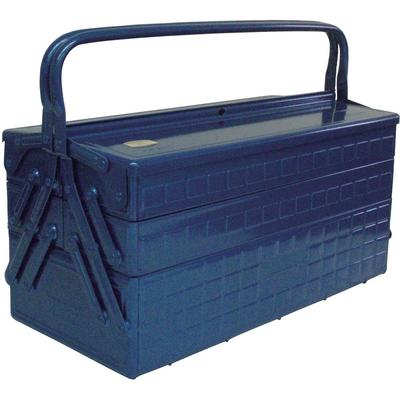 Ящик для инструментов TRUSCO 472X220X343 Синий 3-х уровневый GT-470-B