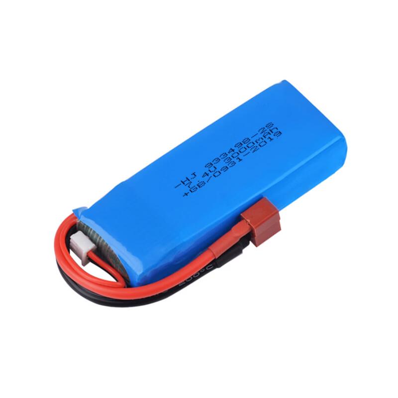 HOPECENT 7,4 В 3000 мАч LiPo Аккумулятор 3 шт. для радиоуправляемых машин Weili 144001/124018/124019