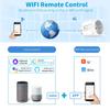 Tuya Smart Socket EU16A Wifi Smart Plug с функцией мониторинга мощности и синхронизации Alexa Google Home Alice Voice Control Outlet